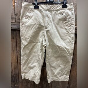 Liz Claiborne Cream Women's Bermuda Shorts